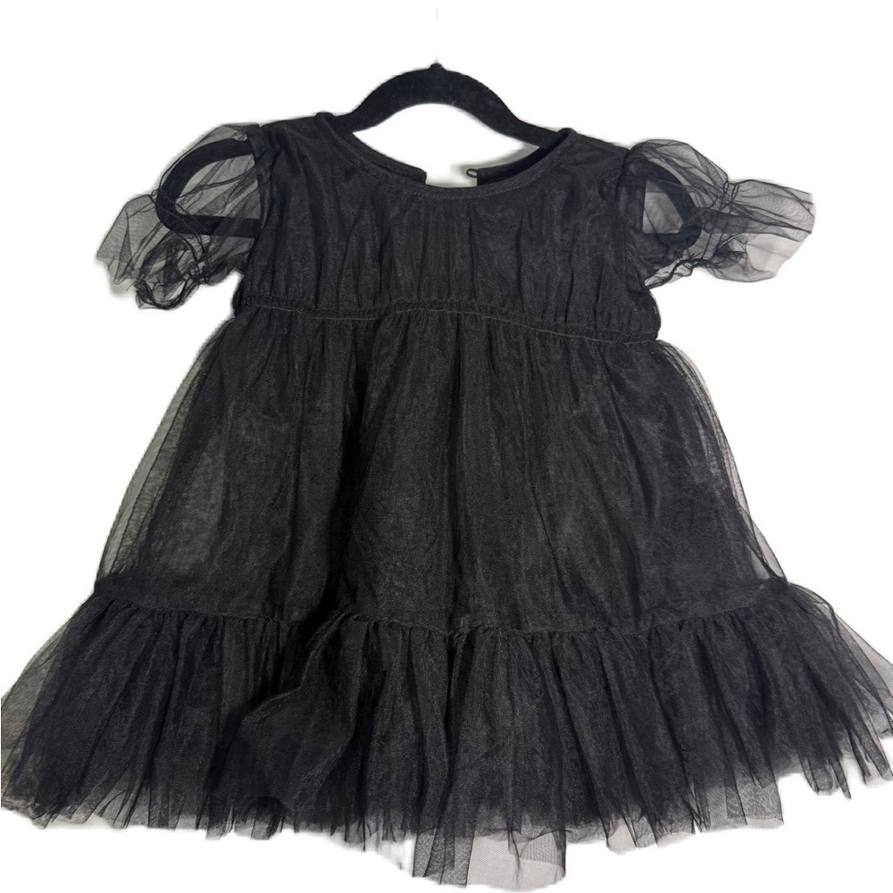Elegant Black Kids Formal Dress